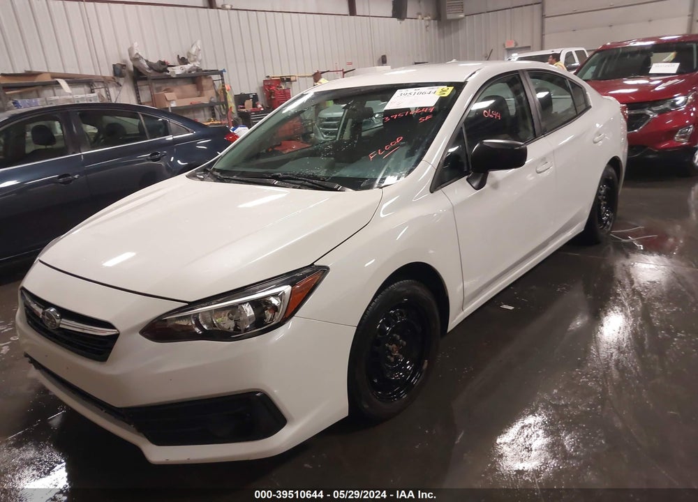 2022 SUBARU IMPREZA BASE VIN: 4S3GKAB66N3609373