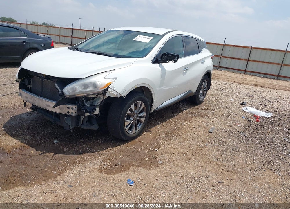 2017 NISSAN MURANO S VIN: 5N1AZ2MH8HN166749