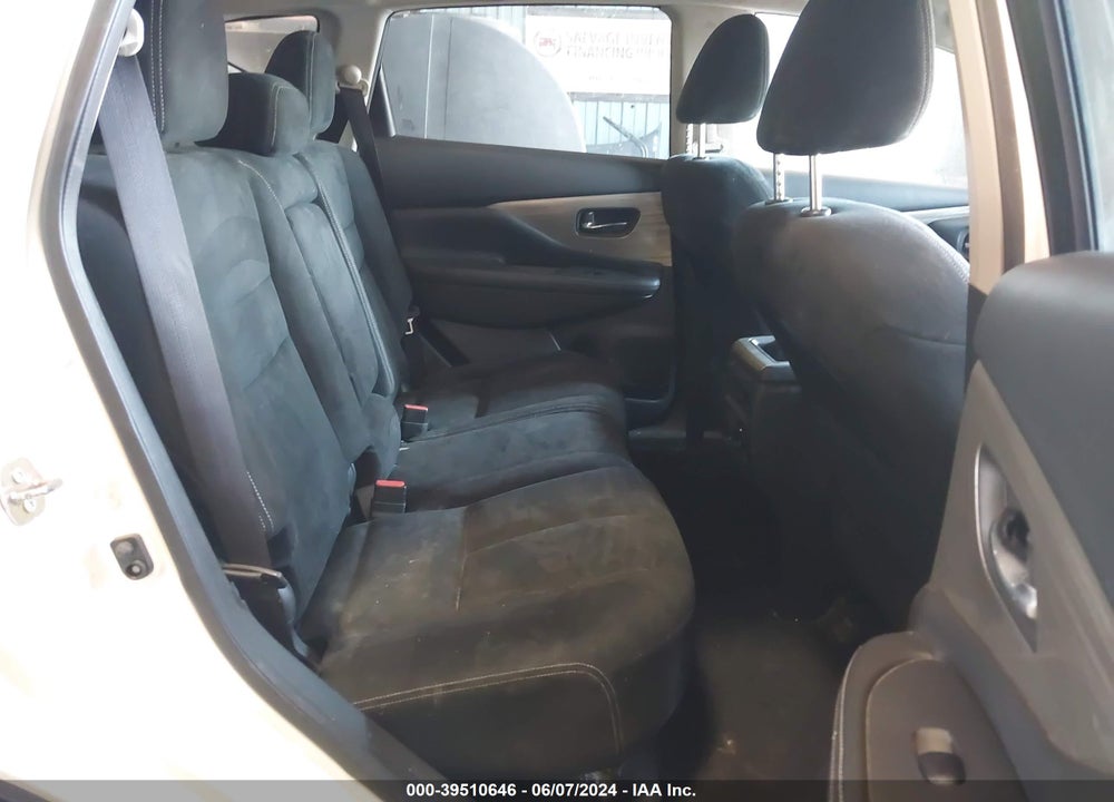 2017 NISSAN MURANO S VIN: 5N1AZ2MH8HN166749