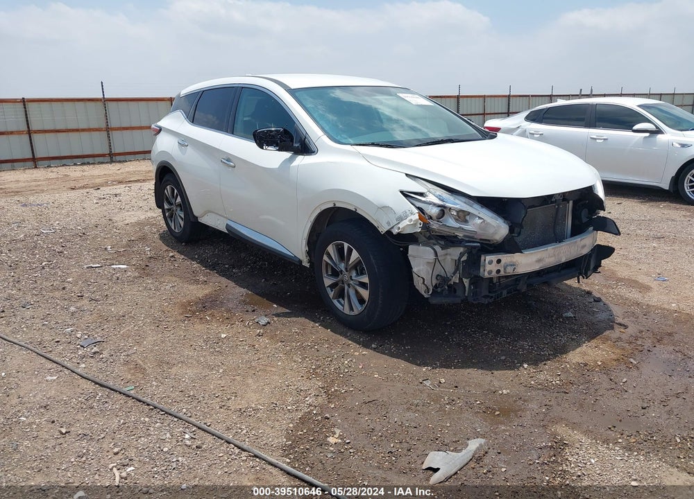 2017 NISSAN MURANO S VIN: 5N1AZ2MH8HN166749