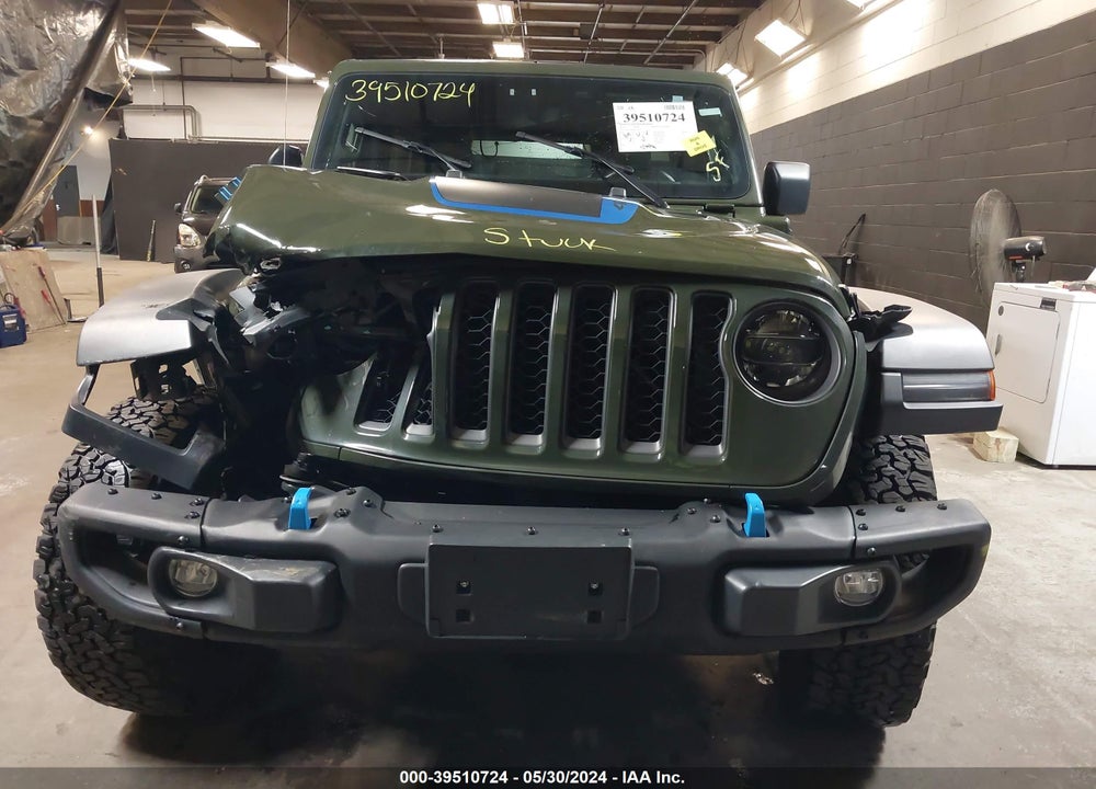 2022 JEEP WRANGLER 4XE UNLIMITED RUBICON 4X4 VIN: 1C4JJXR68NW206222