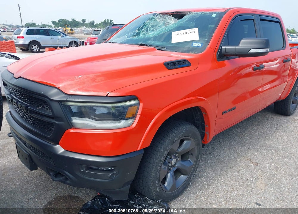 2021 RAM 1500 LONE STAR 4X4 5'7 BOX VIN: 1C6SRFFTXMN762125