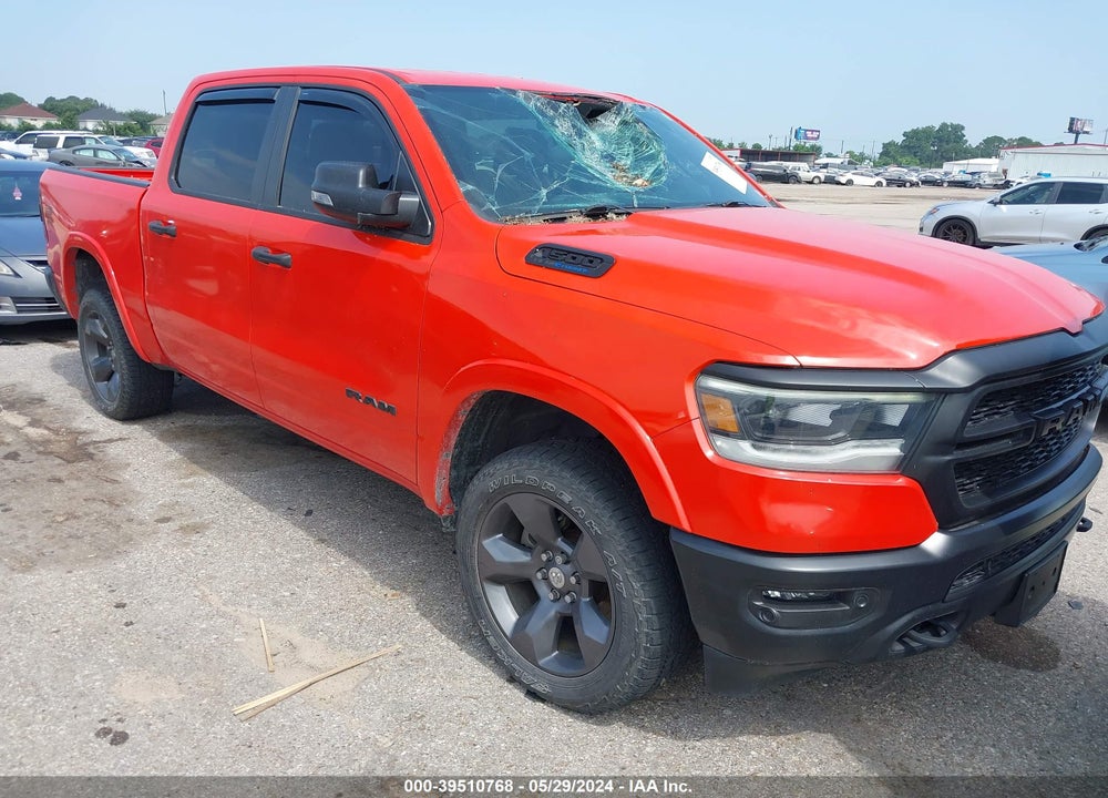 2021 RAM 1500 LONE STAR 4X4 5'7 BOX VIN: 1C6SRFFTXMN762125