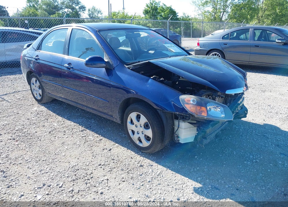 2009 KIA SPECTRA EX VIN: KNAFE221595635628