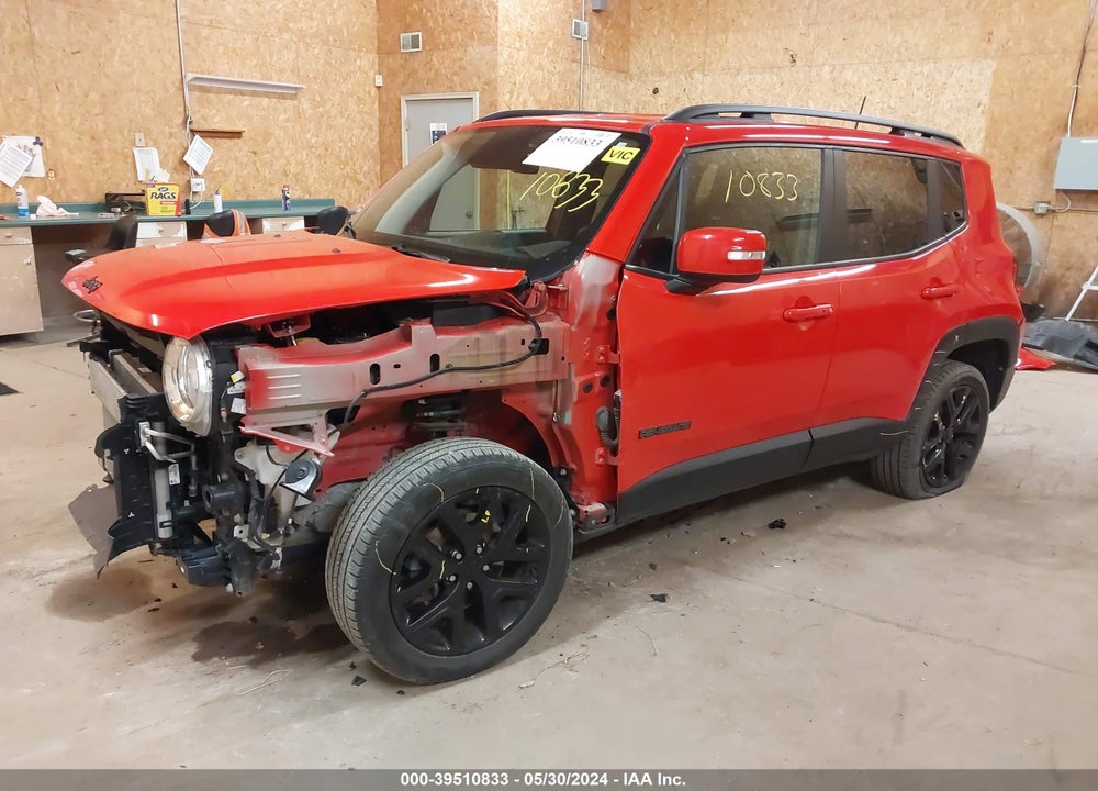 2019 JEEP RENEGADE ALTITUDE 4X4 VIN: ZACNJBBB0KPJ86906
