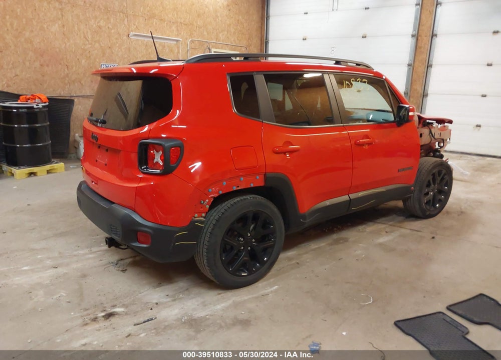 2019 JEEP RENEGADE ALTITUDE 4X4 VIN: ZACNJBBB0KPJ86906
