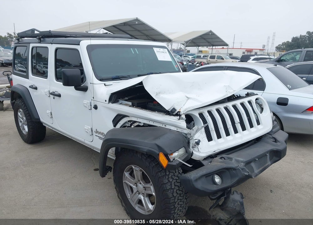 2020 JEEP WRANGLER UNLIMITED SPORT S 4X4 VIN: 1C4HJXDG6LW142001