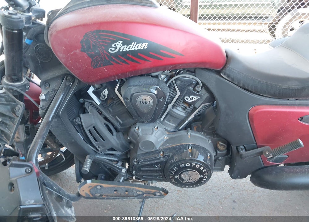 2024 INDIAN MOTORCYCLE CO. CHALLENGER DARKHORSE W/POWERBAND AUDIO VIN: 56KLCKRR3R3426661