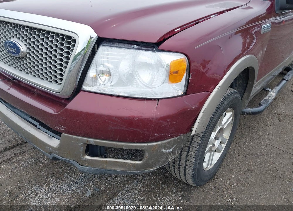 2004 FORD F150 SUPERCREW VIN: 1FTPW12544KB60713