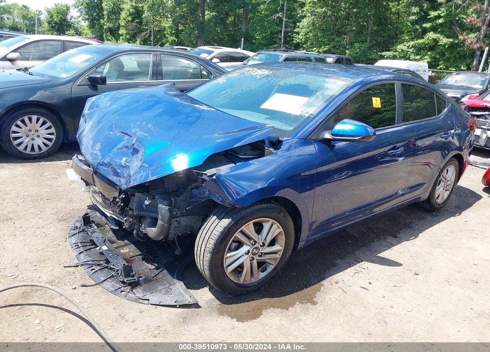 2019 HYUNDAI ELANTRA SEL VIN: 5NPD84LF4KH442545