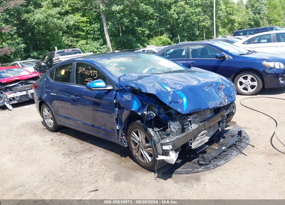 2019 HYUNDAI ELANTRA SEL VIN: 5NPD84LF4KH442545