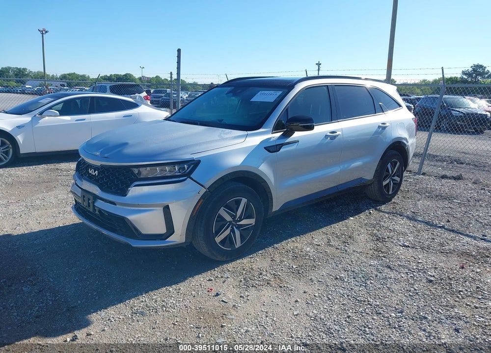 2022 KIA SORENTO S VIN: 5XYRL4LC9NG151710