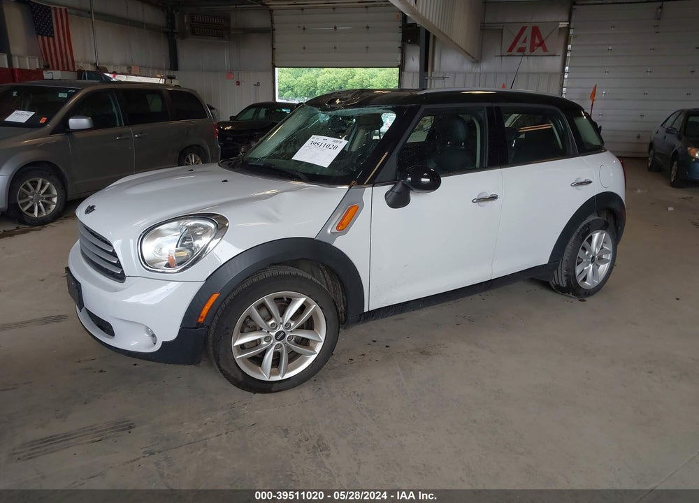 2014 MINI COUNTRYMAN COOPER VIN: WMWZB3C59EWR39952