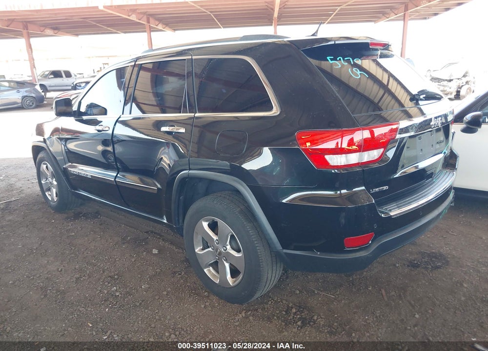 2013 JEEP GRAND CHEROKEE LIMITED VIN: 1C4RJEBG9DC642426