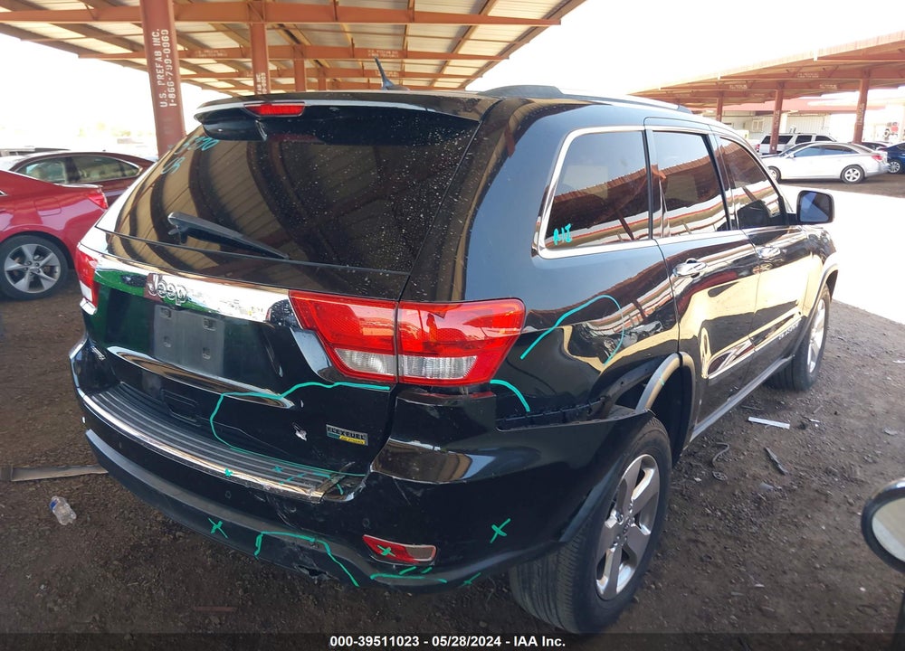 2013 JEEP GRAND CHEROKEE LIMITED VIN: 1C4RJEBG9DC642426
