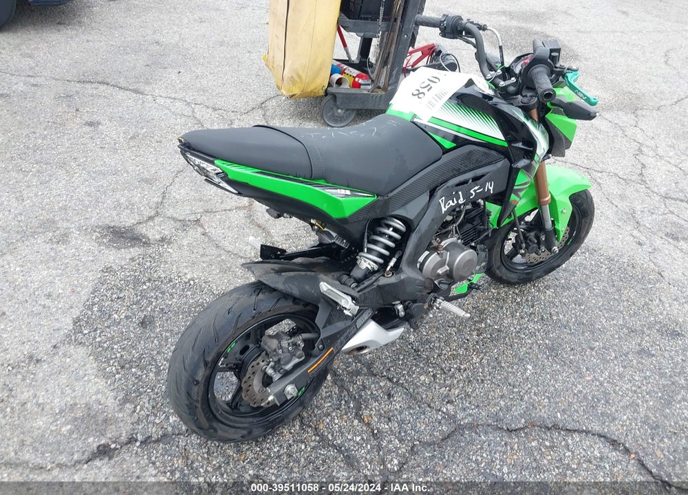 2018 KAWASAKI BR125 J VIN: JKABRRJ16JDA09562