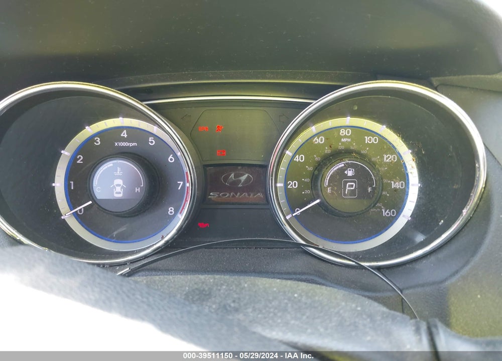 2011 HYUNDAI SONATA GLS VIN: 5NPEB4AC4BH010813