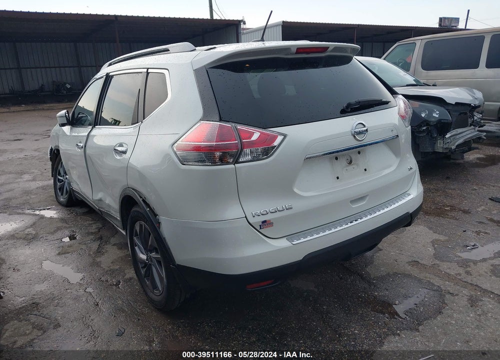 2016 NISSAN ROGUE SL VIN: 5N1AT2MT3GC853346