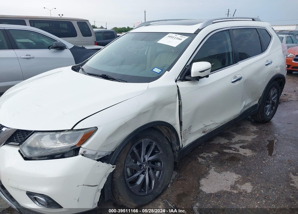 2016 NISSAN ROGUE SL VIN: 5N1AT2MT3GC853346