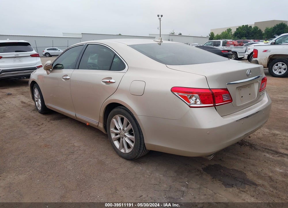2011 LEXUS ES 350 VIN: JTHBK1EG0B2454804