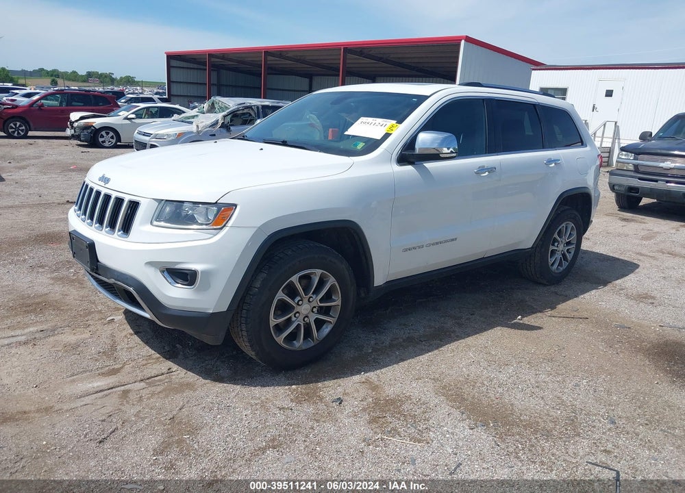 2014 CHEROKEE JEEP GRAND  LIMITED VIN: 1C4RJFBG0EC408876