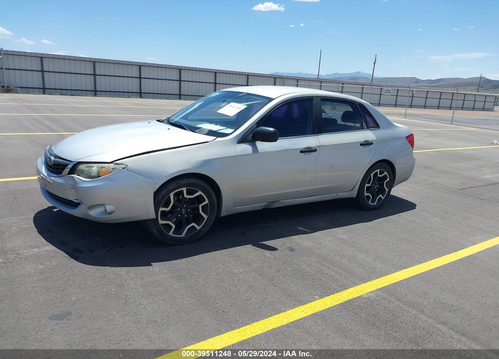 2008 SUBARU IMPREZA 2.5I VIN: JF1GE61668H515741