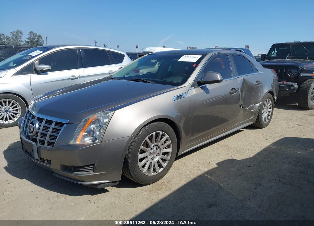 2012 CADILLAC CTS LUXURY VIN: 1G6DE5E5XC0134400