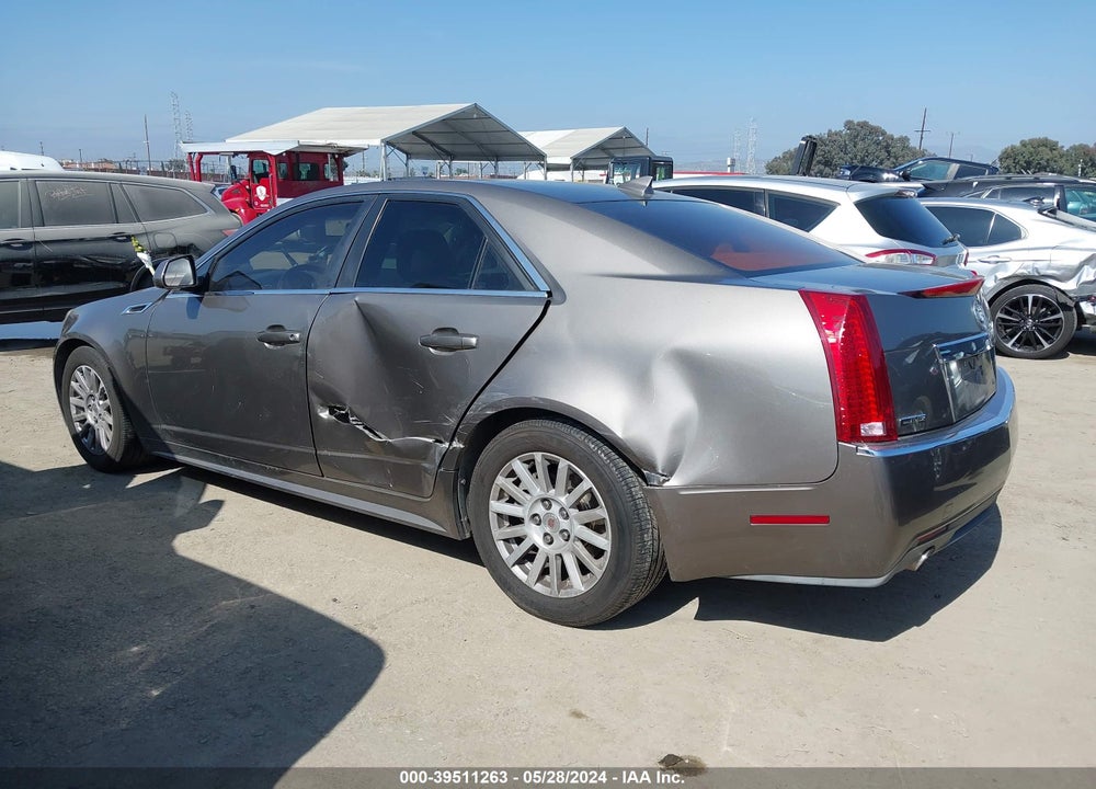 2012 CADILLAC CTS LUXURY VIN: 1G6DE5E5XC0134400