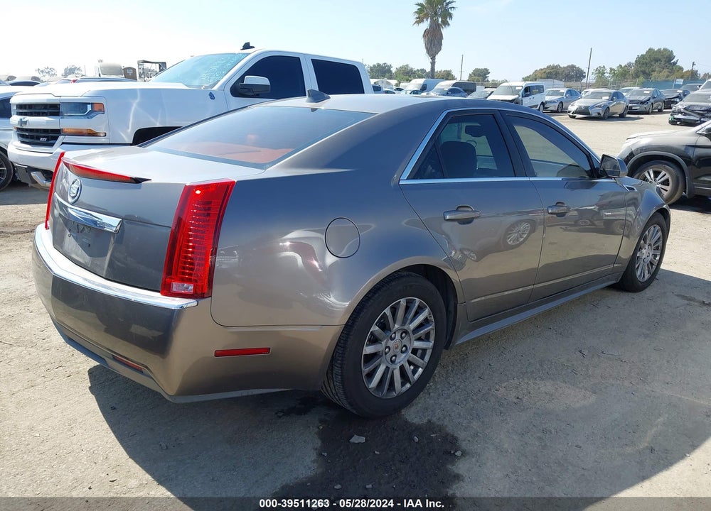2012 CADILLAC CTS LUXURY VIN: 1G6DE5E5XC0134400
