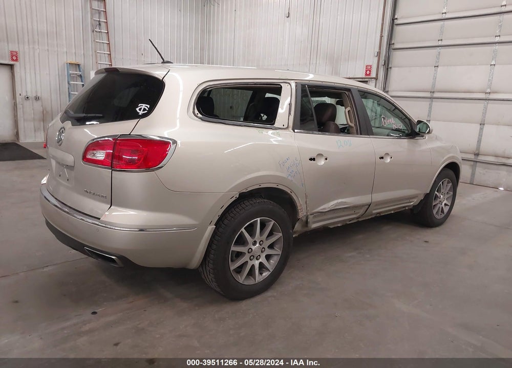 2014 BUICK ENCLAVE LEATHER VIN: 5GAKRBKD3EJ295477