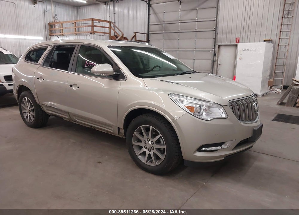 2014 BUICK ENCLAVE LEATHER VIN: 5GAKRBKD3EJ295477