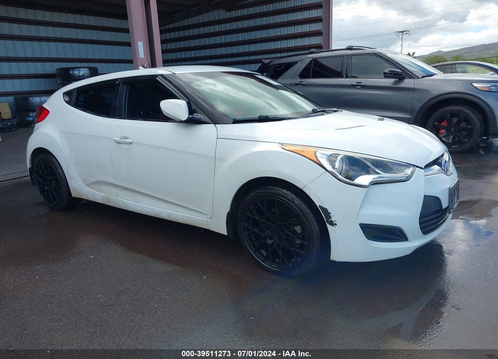 2013 HYUNDAI VELOSTER BASE W/BLACK VIN: KMHTC6AD4DU150745