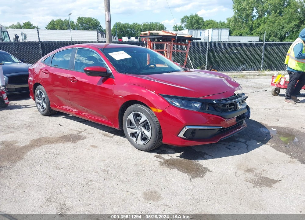 2020 HONDA CIVIC LX VIN: 2HGFC2F63LH582301