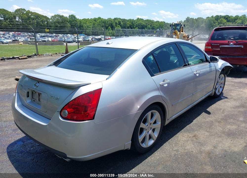 2007 NISSAN MAXIMA 3.5 SE VIN: 1N4BA41E37C852865