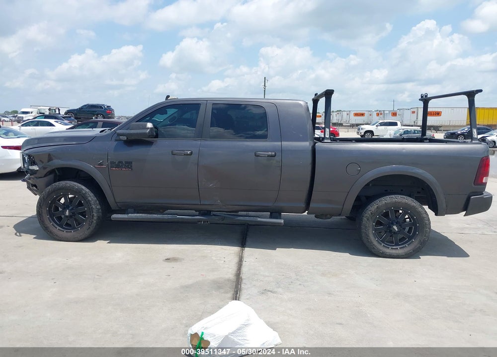 2017 RAM 2500 LAIE MEGA CAB 4X4 6'4 BOX VIN: 3C6UR5NL5HG591190