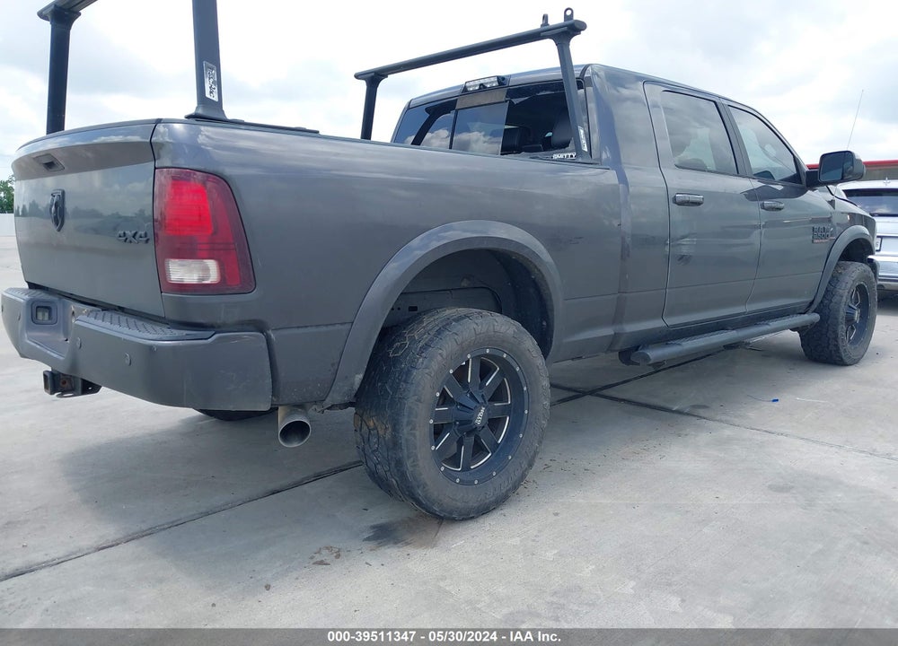 2017 RAM 2500 LAIE MEGA CAB 4X4 6'4 BOX VIN: 3C6UR5NL5HG591190