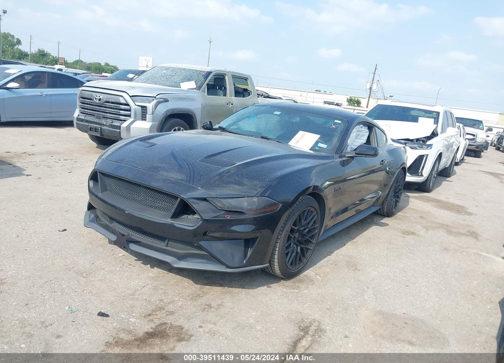 2019 FORD MUSTANG GT VIN: 1FA6P8CF7K5111922