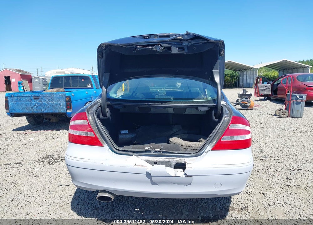 2004 MERCEDES-BENZ CLK 320 VIN: WDBTJ65J04F086362