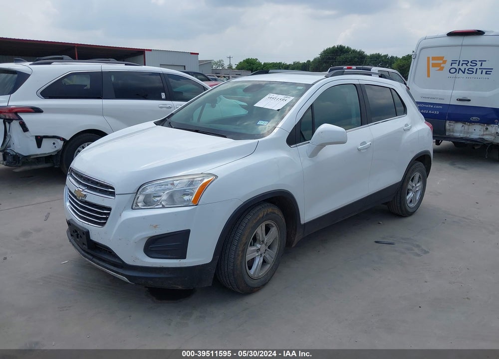 2016 CHEVROLET TRAX LT VIN: KL7CJLSB3GB759537