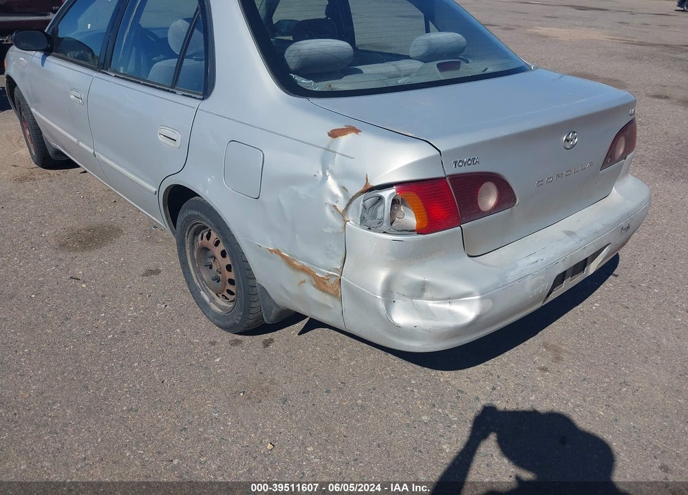 2002 TOYOTA COROLLA LE VIN: 1NXBR12EX2Z568079