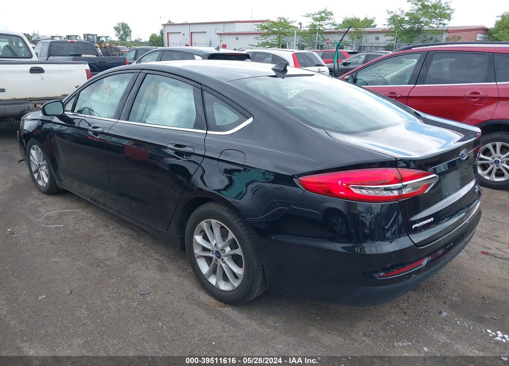 2020 FORD FUSION SE VIN: 3FA6P0HDXLR219281