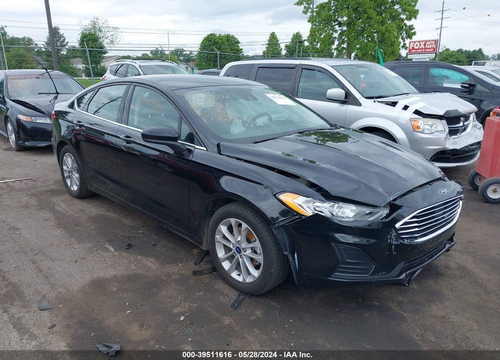 2020 FORD FUSION SE VIN: 3FA6P0HDXLR219281