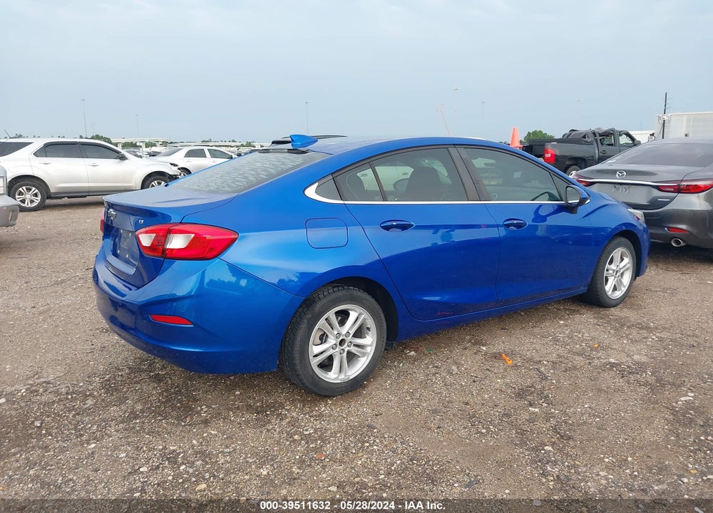 2018 CHEVROLET CRUZE LT AUTO VIN: 1G1BE5SM0J7226578