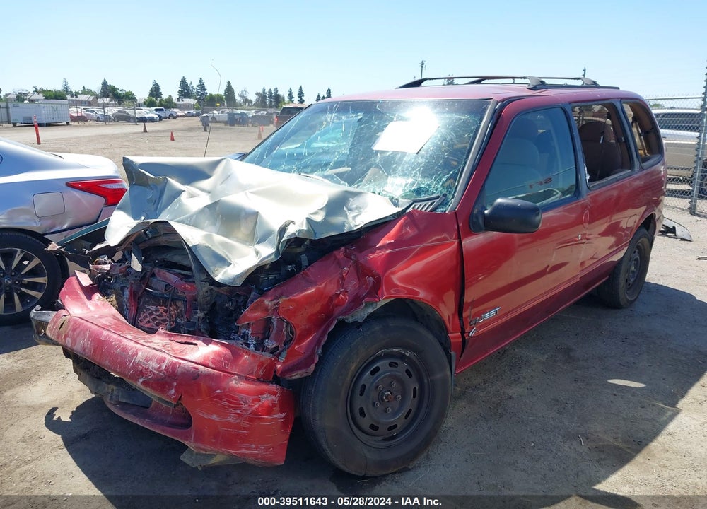 1997 NISSAN QUEST GXE/XE VIN: 4N2DN1119VD820431