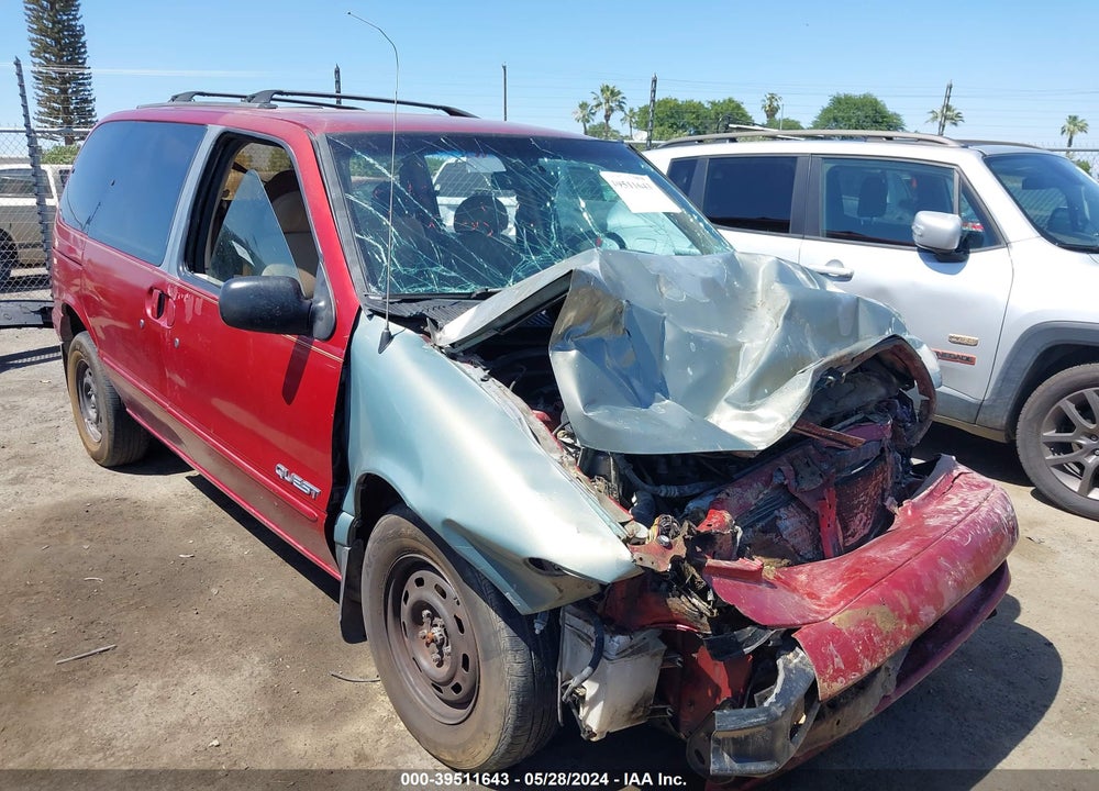 1997 NISSAN QUEST GXE/XE VIN: 4N2DN1119VD820431