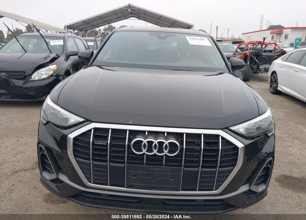 2022 AUDI Q3 PREMIUM 45 TFSI S LINE QUATTRO TIPTRONIC VIN: WA1DECF32N1051792