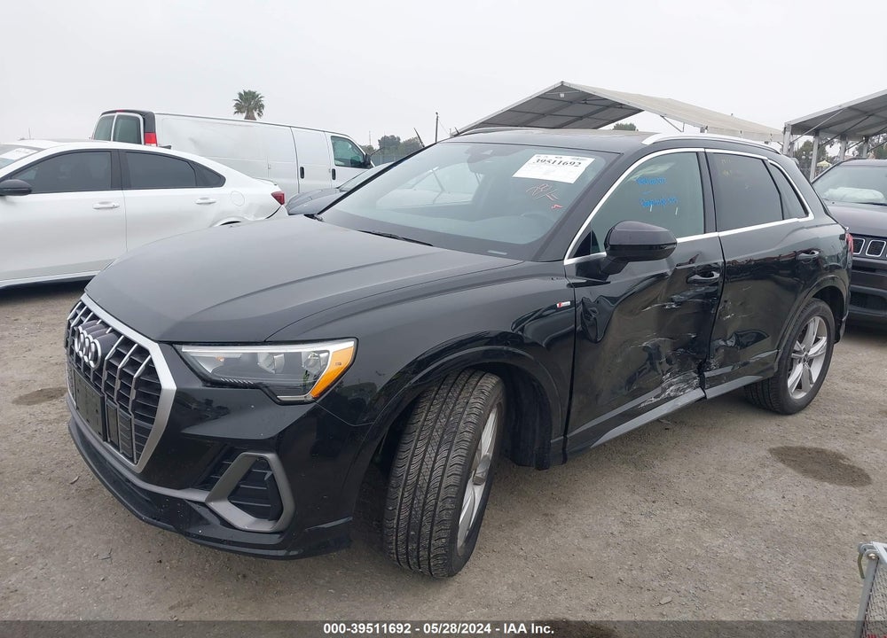 2022 AUDI Q3 PREMIUM 45 TFSI S LINE QUATTRO TIPTRONIC VIN: WA1DECF32N1051792