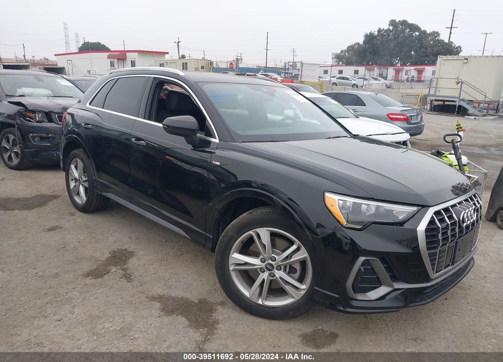 2022 AUDI Q3 PREMIUM 45 TFSI S LINE QUATTRO TIPTRONIC VIN: WA1DECF32N1051792