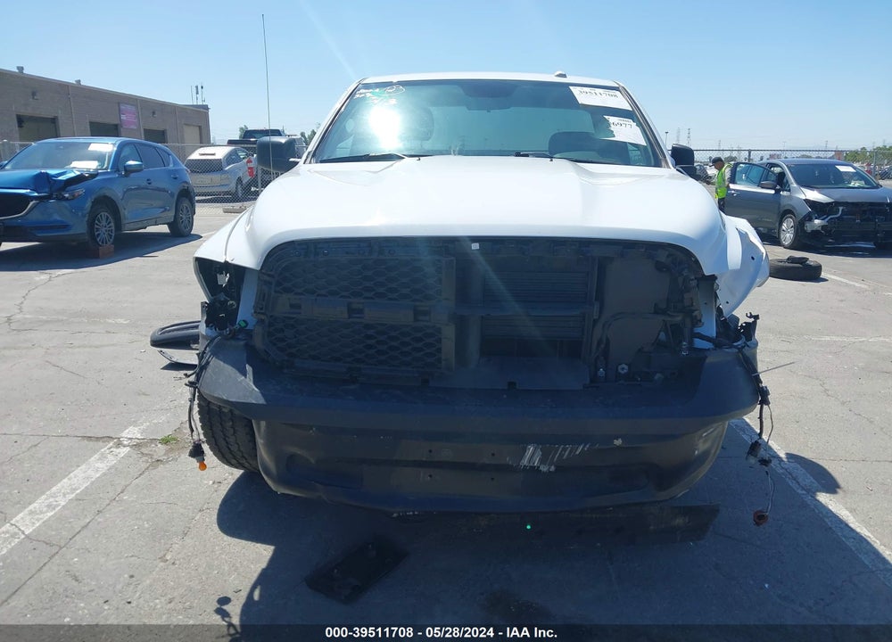 2021 RAM 1500 CLASSIC TRADESMAN REGULAR CAB 4X2 8' BOX VIN: 3C6JR6DG0MG536007