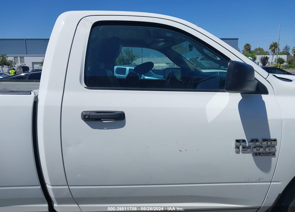 2021 RAM 1500 CLASSIC TRADESMAN REGULAR CAB 4X2 8' BOX VIN: 3C6JR6DG0MG536007